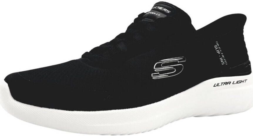 Skechers Instapper Hands-Free Slip-Ins Bounder 2.0 Emerged 232459 BKW Zwart Machine Washable