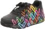 Skechers Sneaker 314064L BKMT UNO Lite Spread The Love Zwart Multi - Thumbnail 6