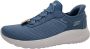 Skechers Bobs Squad Hands Free Slip In blauw - Thumbnail 2