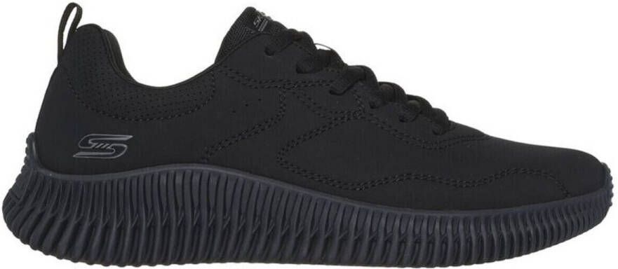 Skechers Sneakers BOBS GEO-HOW DEBONAIR freizeitschoen lage schoen veterschoen in monochrome look