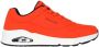 Skechers Uno Stand On Air Heren Sneakers Oranje - Thumbnail 2