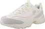 Skechers D'Lites Sneakers New Heat White Dames - Thumbnail 3