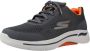 Skechers Go Walk Arch Fit 216116 CCOR Mannen Grijs Sneakers - Thumbnail 4