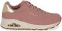 Skechers Skecher Street Uno Shimmer Away damessneaker 15196 ROS roze - Thumbnail 13