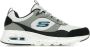 Skechers Skech-Air Court Yatton 232648-GYMT Mannen Grijs Sneakers - Thumbnail 2