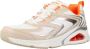 Skechers Tres Air Terti Airysneaker Sneaker Dames Wit Beige Oranje - Thumbnail 3