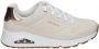 Skechers Dames Sportieve Sneakers Beige Dames - Thumbnail 2