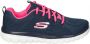 Skechers Graceful Get Connected Dames Sneakers 12615W-NVHP - Thumbnail 3