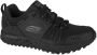 Skechers Waterdichte Zwarte Sneakers Platte Zool Veters Black Heren - Thumbnail 2