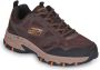 Skechers Stijlvolle Hillcrest Sneakers voor Mannen Brown Heren - Thumbnail 2