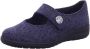 Solidus Kate Rewooly Blauw Ballerina Pantoffel - Thumbnail 2