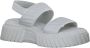 S.Oliver Flat Sandals White Dames - Thumbnail 2