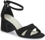 S.Oliver Elegante Zwarte Platte Sandalen Vrouwen Black Dames - Thumbnail 2