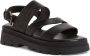 S.Oliver Zwarte Casual Platte Sandalen Vrouwen Black Dames - Thumbnail 3