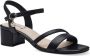 S.Oliver Elegante Zwarte Platte Sandalen Vrouwen Black Dames - Thumbnail 4