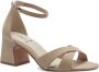 S.Oliver Elegante Taupe Platte Sandalen Beige Dames - Thumbnail 2