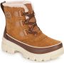 SOREL Snowboots Dames Torino V Wp Maat: 40 5 Materiaal: Suède Kleur: Bruin - Thumbnail 2