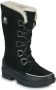 SOREL Veterboots Dames Torino Ii Tall Wp Maat: 38 Materiaal: Suède Kleur: Zwart - Thumbnail 3