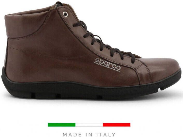 Sparco Sneakers Palagio Leather Brown