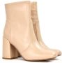 Steve Madden Natuurlijke Locole Enkellaarzen Beige Dames - Thumbnail 2