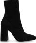 Steve Madden Chic Enkellaarsjes met Hak Black Dames - Thumbnail 2