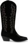 Steve Madden Wild Card Cowboy Laarzen Black Dames - Thumbnail 2