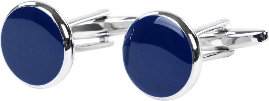 Suitable Schoenaccessoires Manchetknoop Navy Rond NR103