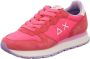 Sun68 Sun 68 Ally Solid Nylon dames sneaker Fuchsia - Thumbnail 6