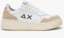 Sun68 Witte platte schoenen Basket Love White Dames - Thumbnail 9