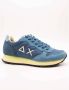 Sun68 Multicolor Sneaker Tom Nylon Logo Geborduurd Blue - Thumbnail 9