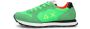 Sun68 Boys Tom Solid Lage sneakers Jongens Groen - Thumbnail 2