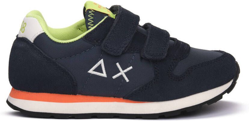 Sun68 Boy's Tom Fluo Baby Blauwe Sneaker