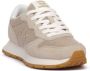 Sun68 Ally Glitter Sneakers Leren Sneaker Beige - Thumbnail 5