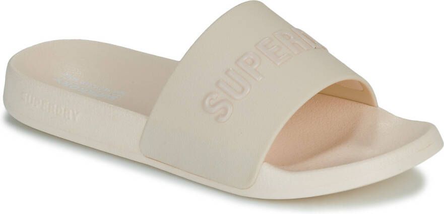 Superdry Teenslippers Sandales De Piscine À Logo Véganes