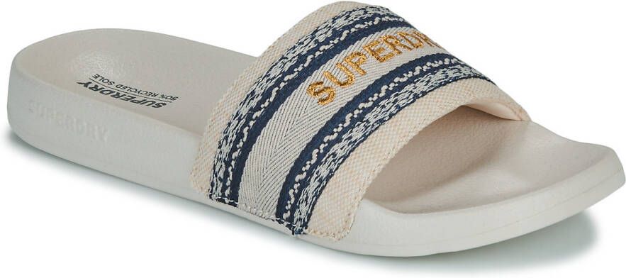 Superdry Teenslippers Vegan Webbing Pool Sliders