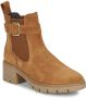 Tamaris Chelsea-boots blokhak businessmode enkellaars met decoratieve gesp - Thumbnail 3