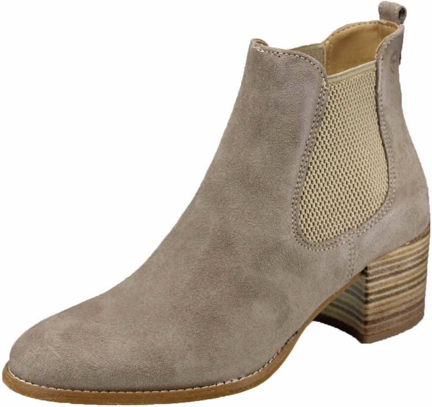 TAMARIS Leren Chelseaboot beige 41