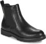 Tamaris Zwarte Chelsea Boot met Dierenprint Detail Black Dames - Thumbnail 4