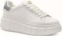 Tamaris Witte Zilveren Sneakers voor Vrouwen White Dames - Thumbnail 3