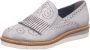 Tamaris Metallic Slipper Gray Dames - Thumbnail 2