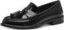 Tamaris Casual platte loafers schoenen Black Dames - Thumbnail 12