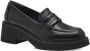 Tamaris Klassieke Zwarte Gesloten Loafers Black Dames - Thumbnail 3