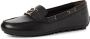 Tamaris dames slip-on schoen 1-24630-44 003 Moccassin damesschoenen leer M2463044 - Thumbnail 1