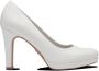 Tamaris Witte Klassieke Gesloten Pumps White Dames - Thumbnail 2