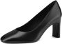 Tamaris Zwarte Leren Business Pumps Black Dames - Thumbnail 33