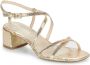 Tamaris Essentials Dames Sandalen LT GOLD STRUCT - Thumbnail 4