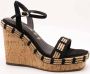 Tamaris Zwarte Casual Open Sandalen Vrouwen Black Dames - Thumbnail 12