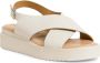 Tamaris Beige Casual Platte Open Sandalen Beige Dames - Thumbnail 3