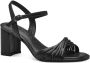 Tamaris Zwarte Elegante Open Platte Sandalen Black Dames - Thumbnail 10