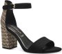 Tamaris Zwarte Casual Platte Sandalen Black Dames - Thumbnail 2